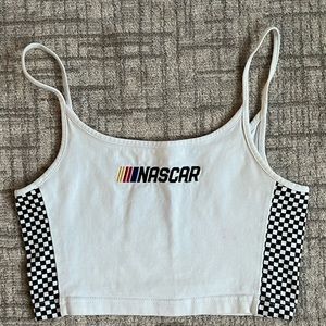NASCAR cropped tank top